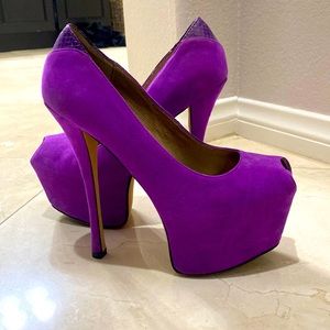 Sam Edelman heels Suede